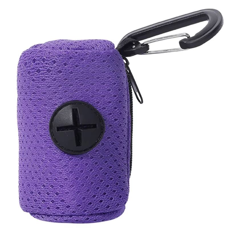 Pet Waste Bag Dispenser and Holder for Dog Waste Cleanup