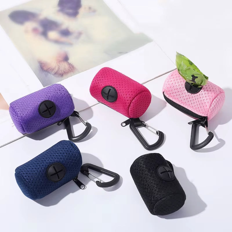 Pet Waste Bag Dispenser and Holder for Dog Waste Cleanup