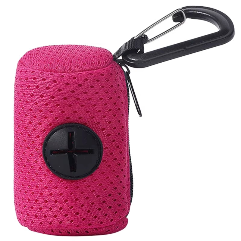 Pet Waste Bag Dispenser and Holder for Dog Waste Cleanup