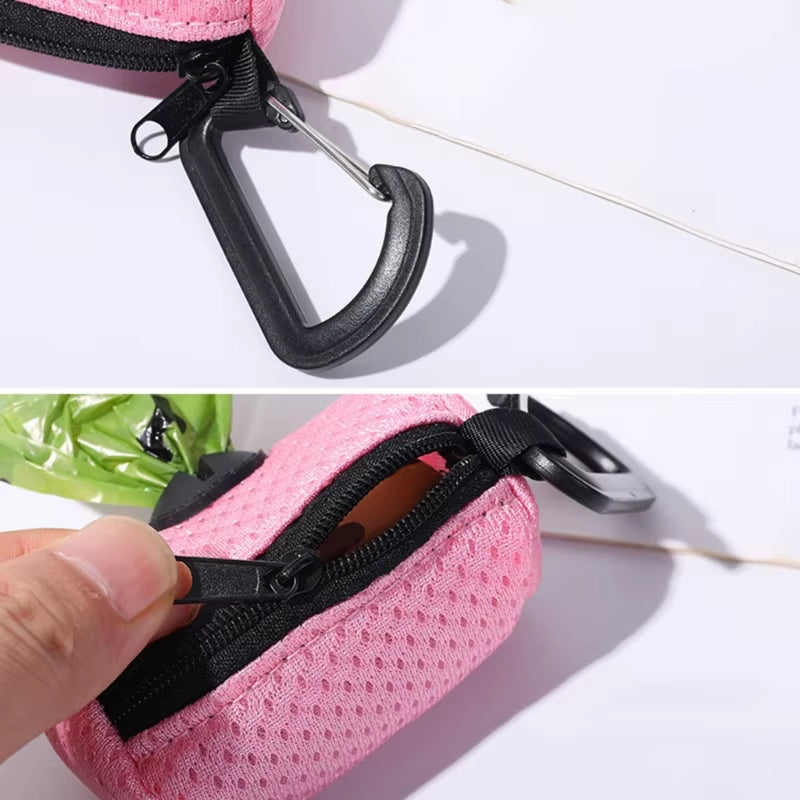 Pet Waste Bag Dispenser and Holder for Dog Waste Cleanup