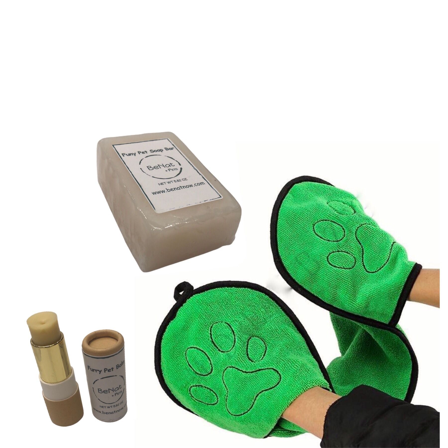 Benat Pets Professional 3-Pack Grooming Set for Pets