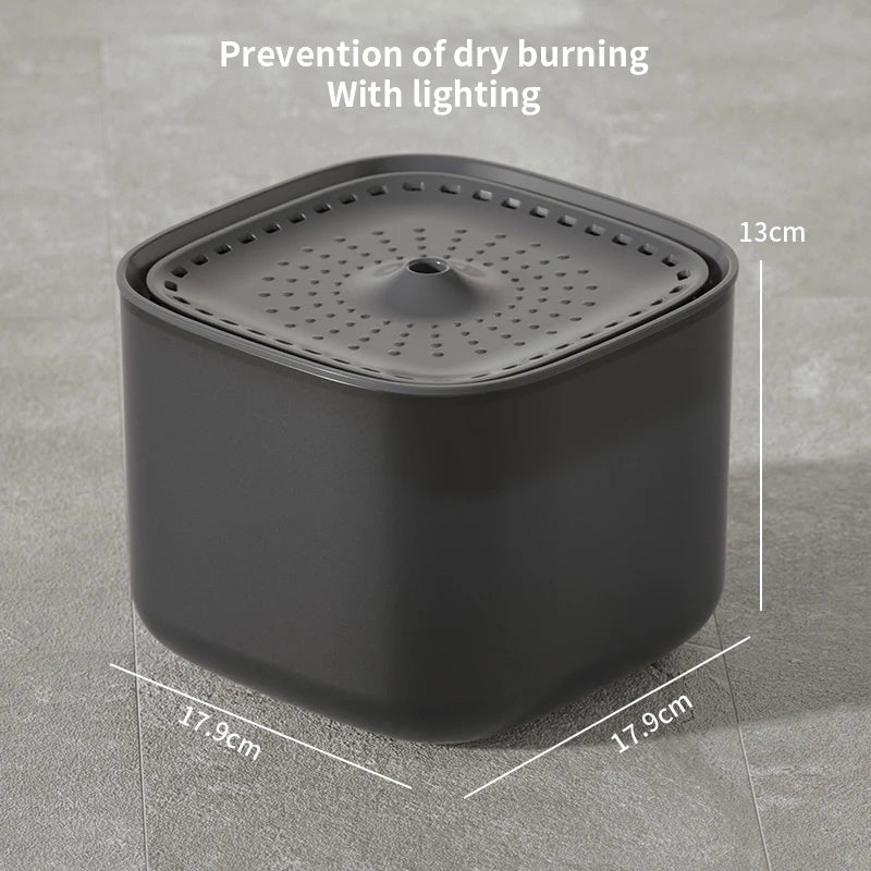 3L Automatic Cat Water Fountain with Recirculating Filter and Large Capacity, USB Electric Silent Water Dispenser